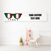 Italienische Schattierungen für Text und Farbbanne Banner (Insitu)