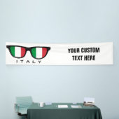 Italienische Schattierungen für Text und Farbbanne Banner (Messeveranstaltung)