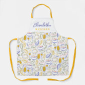 Italienische Schürze für den Individuelle Name (Vorderseite)