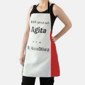 Italienische Schürze mit Sprichwort (InSitu)