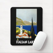 italienische Seen Mousepad (Mit Mouse)