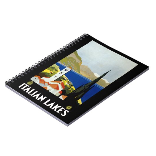 italienische Seen Notizblock (Linke Seite)