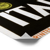 Italienische Seen Vintage Travel Poster und Retro  (Ecke)