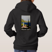 Italienische Seen - Zollkleidung Hoodie (Rückseite)