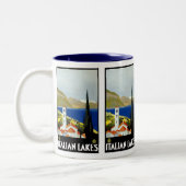 italienische Seen Zweifarbige Tasse (Links)