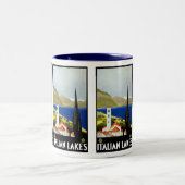 italienische Seen Zweifarbige Tasse (Mittel)