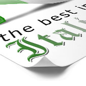 Italienische Silhouette Poster (Ecke)