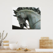 Italienische Skulptur der Renaissance Poster (Küche)