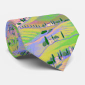 Italienische Sonnenlandschaft Krawatte (Gerollt)