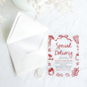 Italienische Spezial-Lieferung Whimsical Baby Dusc Acryleinladungen