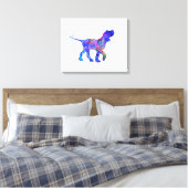 Italienische Spinone Leinwanddruck (Insitu (Schlafzimmer))