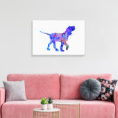 Italienische Spinone Leinwanddruck (Insitu (Wohnzimmer))