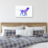 Italienische Spinone Leinwanddruck (Insitu (Schlafzimmer))