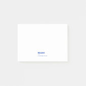 ITALIENISCHE Sprache Post-it Klebezettel (Vorderseite)