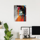 Italienische Sprache und Literaturposter Poster (Heimbüro)