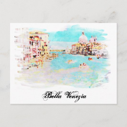 ** Italienische Sprache Venezia Italia AP12 Postkarte (Vorderseite)