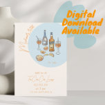 Italienische Spritz Birthday Einladung<br><div class="desc">Feiern Sie Ihren besonderen Tag mit dieser lebendigen italienischen Spritz-Geburtstagseinladung! Mit einem lebendigen Aquarelldesign, das vom klassischen Aperol Spritz Cocktail inspiriert wird, Set diese Einladung für ein festliches und unterhaltsames Geburtstagsfest. Ideal für diejenigen, die die italienische Kultur, köstliche Cocktails und stilvolle Ansammlungen Liebe haben, lädt diese Einladung zu einem farbenfrohen...</div>