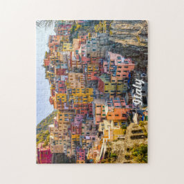 Italienische Stadt im Mittelmeer-Puzzle Puzzle