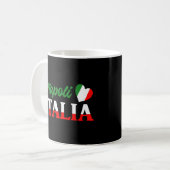 Italienische Stadt Italien Geborene Kultur Niedlic Kaffeetasse (Vorderseite Links)
