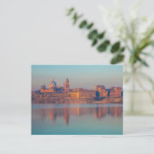 Italienische Stadt Mantua Skyline Postkarte (Stehend Vorderseite)