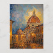 Italienische Straße | Florenz, Italien | Reisen Postkarte (Vorderseite)