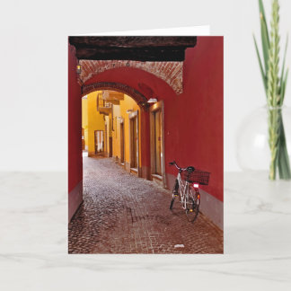 Italienische Straße Karte