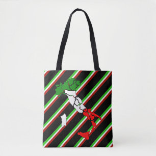 Italienische Streifenflagge Tasche