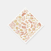 ITALIENISCHE SÜSSEN Das niedliche italienische Pas Serviette (Ecke)