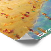 "Italienische Szene" Poster (Ecke)