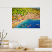 "Italienische Szene" Poster (Küche)