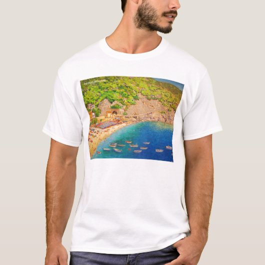 "Italienische Szene " T-Shirt (Vorderseite)