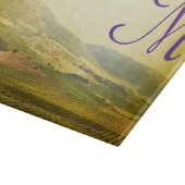 Italienische Tafel für Monogramm-Glas Schneidebrett (Ecke)