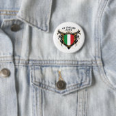 Italienische Tante der Nr.-eine Button (Beispiel)