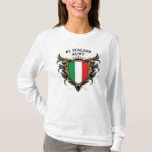 Italienische Tante der Nr.-eine T-Shirt (Vorderseite)