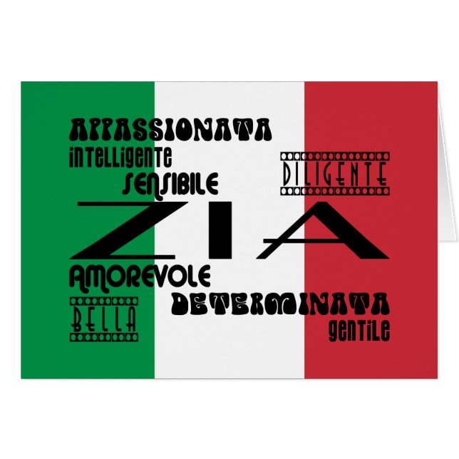 Italienische Tanten: Qualitäten (Vorderseite (Horizontal))