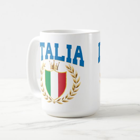 Italienische Tasse (Vorderseite Links)