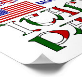 Italienische Teile Poster (Ecke)