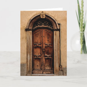 Italienische Tür Karte
