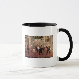 Italienische und französische Schauspieler Tasse