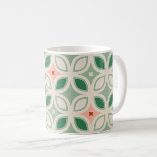 Italienische Villa Geometric Kaffeetasse (VorderseiteRechts)