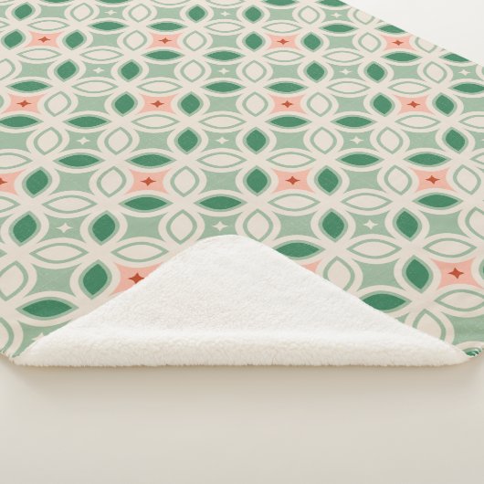 Italienische Villa Geometric Sherpadecke (3/4)