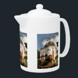 ITALIENISCHE VILLAGE WALES<br><div class="desc">Die wunderschönen Gebäude im italienischen Stil im Dorf Portmeirion Wales UK.</div>