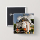 ITALIENISCHE VILLAGE WALES BUTTON (Vorne & Hinten)