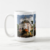 ITALIENISCHE VILLAGE WALES KAFFEETASSE (Links)