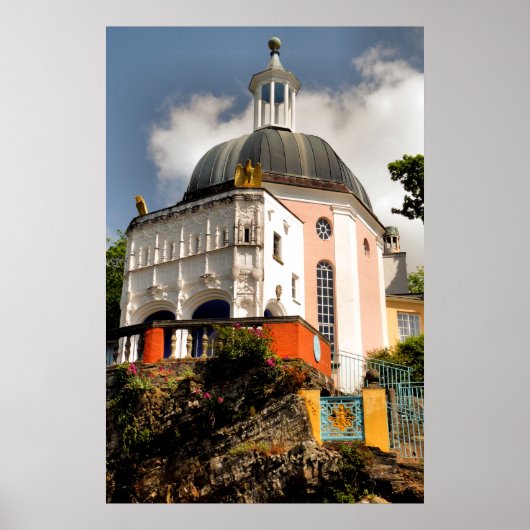 ITALIENISCHE VILLAGE WALES POSTER (Vorne)