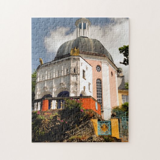ITALIENISCHE VILLAGE WALES PUZZLE (Vertikal)