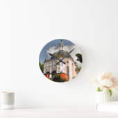 ITALIENISCHE VILLAGE WALES RUNDE WANDUHR (Zuhause)