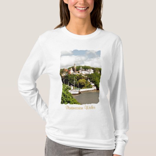 ITALIENISCHE VILLAGE WALES T-Shirt (Vorderseite)