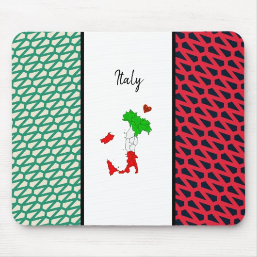 Italienische Villen Mousepad (Vorne)