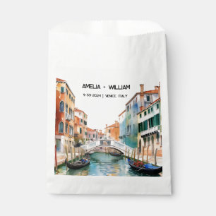 Italienische Wasserfarben-Hochzeit im romantischen Geschenktütchen